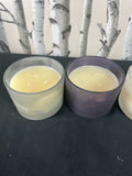 Matte Citronella Candle Set of 4 Outdoor and Indoor H 8 x Dia.11 cm Multicolored Unbranded