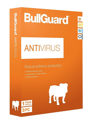 BullGuard Antivirus Protection 2022 - 2 Years - 1 User - for Windows PC's BullGuard