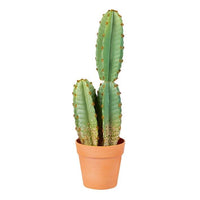Artificial  50cm Cereus Cactus in Plastic Pot Summer home garden Premier