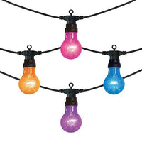 Premier 50 LED Festoon-Lights 24.5m  Rainbow-coloured indoor/outdoor Premier