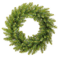 Plain Green Christmas Door Wreath Decoration - Ready to Decorate - 50cm Premier